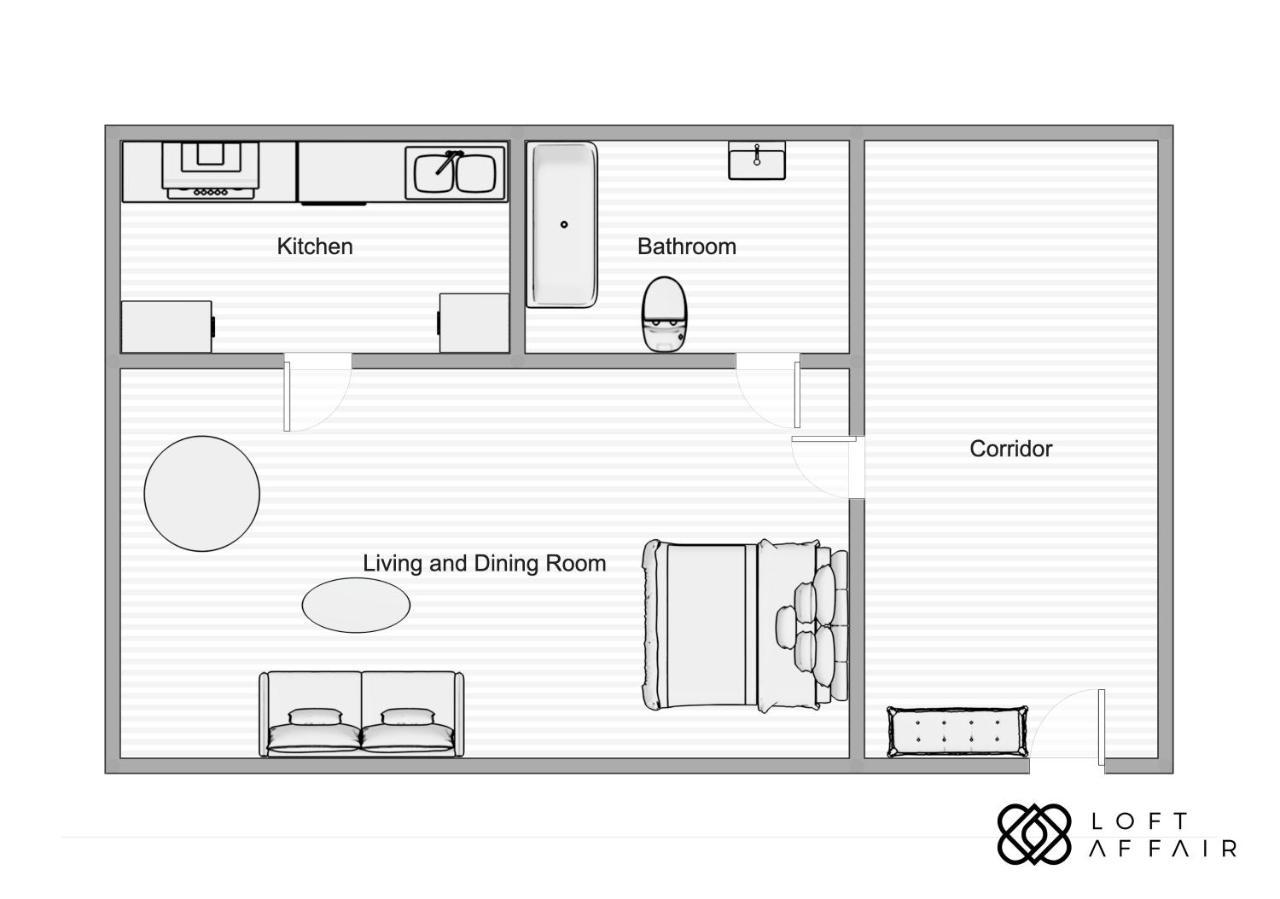 City Studio - Loftaffair Krakow Ngoại thất bức ảnh